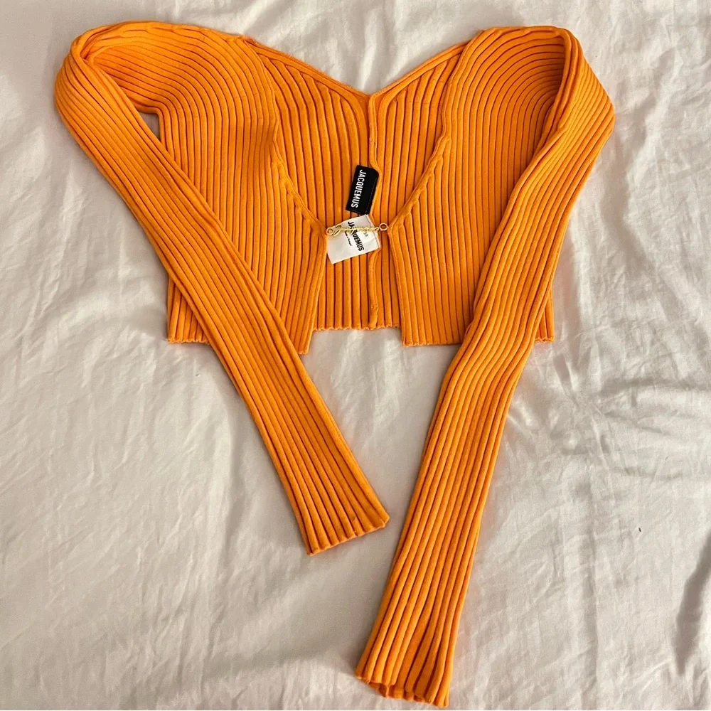 Jacquemus La Maille Pralu Cropped Cardigan - Picture 6 of 6